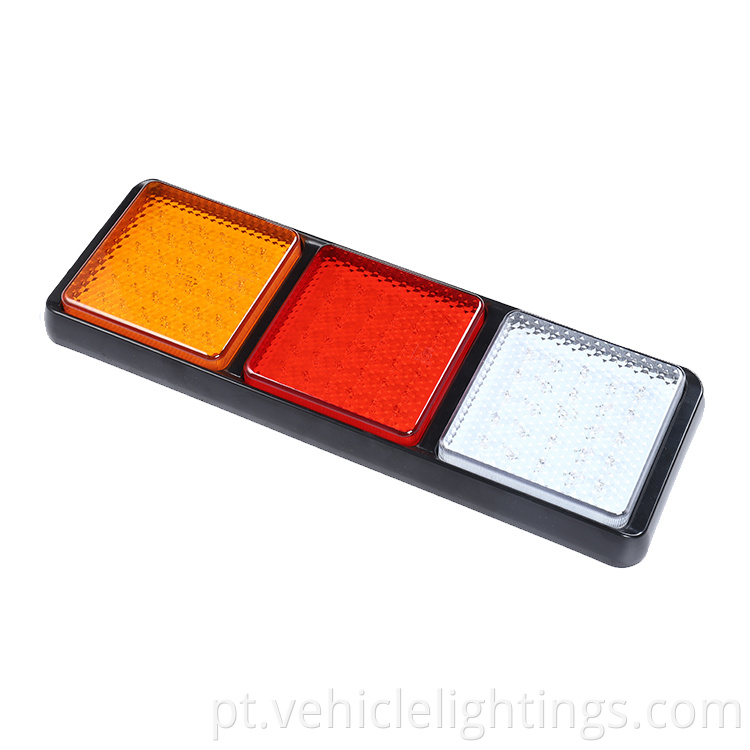 Indicador de combinação de caminhão LED Stop cauda de iluminação reversa Lâmpada traseira LED para caminhão